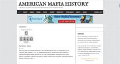 Desktop Screenshot of americanmafiahistory.com