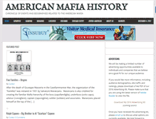 Tablet Screenshot of americanmafiahistory.com